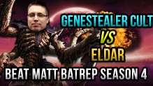 Genestealer Cult vs Eldar Warhammer 40k Battle Report - Beat Matt Batrep Ep 21