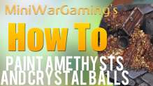 How To: Paint Amethysts and Crystal Balls