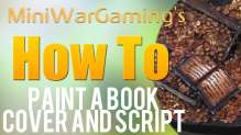 How To: Paint a Book Cover and Script