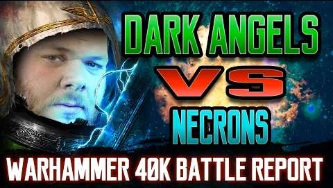 Necrons vs Dark Angels Warhammer 40k Battle Report Ep 87