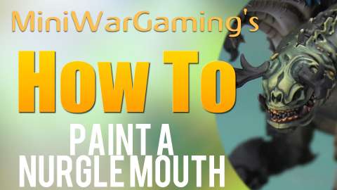 How To: Paint a Nurgle Mouth