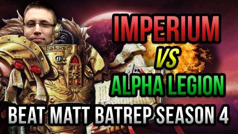 Imperium vs Alpha Legion Warhammer 40k Battle Report - Beat Matt Batrep Ep 27