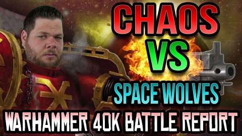 Thousand Sons vs Space Wolves Warhammer 40k Battle Report Ep 99