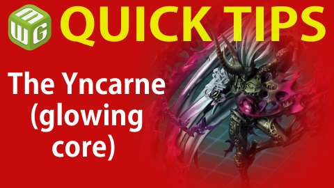 Quick Tip: the Yncarne (glowing core)