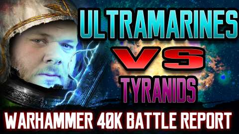Ultramarines vs Tyranids Warhammer 40k Battle Report Ep 111