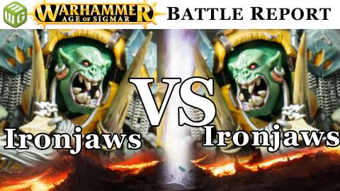 Ironjaws vs Ironjaws Age of Sigmar Battle Report - War of the Realms Ep 141