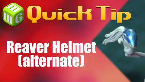 Quick Tip: Reaver Helmet (alternate)