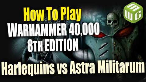 Harlequins vs Astra Militarum Warhammer 40k 8th Edition Battle Report
