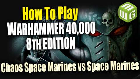 Chaos Space Marines vs Space Marines Warhammer 40k 8th Edition Battle Report