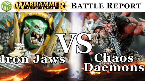 Iron Jaws vs Chaos Daemons of Sigmar Battle Report - War of the Realms Ep 157