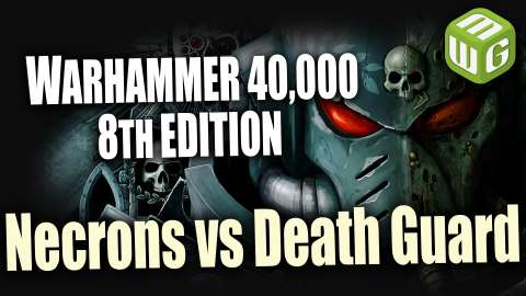 Necrons vs Death Guard Warhammer 40k 8th Edition Battle Report Ep 3