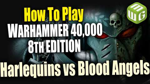 Harlequins vs Blood Angels Warhammer 40k 8th Edition Battle Report Ep 6