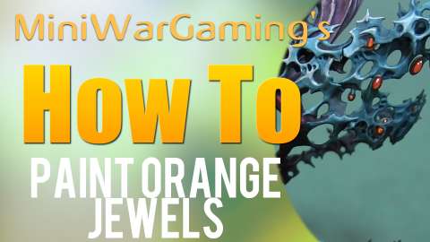 How To: Paint Orange Jewels
