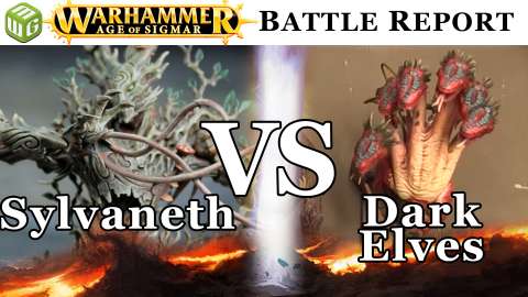 Sylvaneth vs Dark Elves Age of Sigmar Battle Report - War of the Realms Ep 169