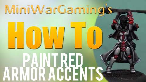 How To: Paint Red Armor Accents
