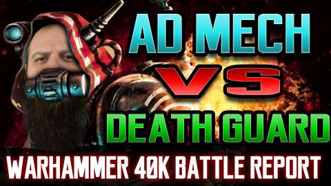 Death Guard vs Adeptus Mechanicus Warhammer 40k 8th Edition Battle Report Ep 38