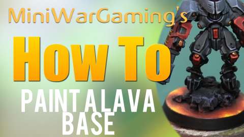 How To: Paint a Lava Base