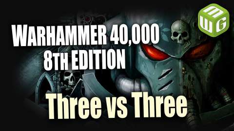 Three vs Three! Warhammer 40k 8th Edition Battle Report Ep 58