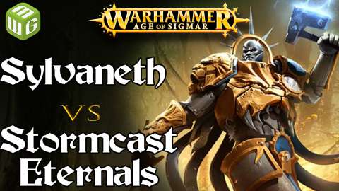 Sylvaneth vs Stormcast Eternals Age of Sigmar Battle Report - War of the Realms Ep 202