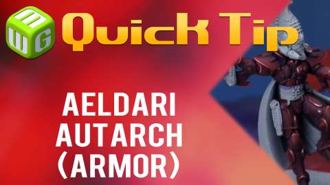 Quick Tip: Aeldari Autarch (armor)