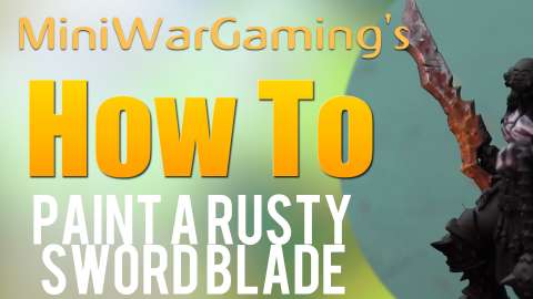 How To: Paint a Rusty Sword Blade