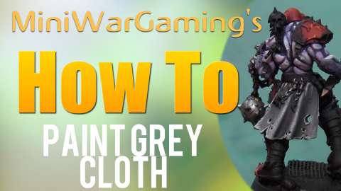 How To: Paint Grey Cloth
