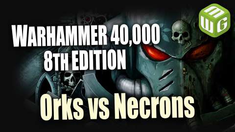 Orks vs Necrons Warhammer 40k Battle Report Ep 88