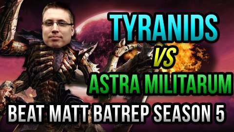 Tyranids vs Astra Militarum Warhammer 40k Battle Report - Beat Matt Batrep S05E09