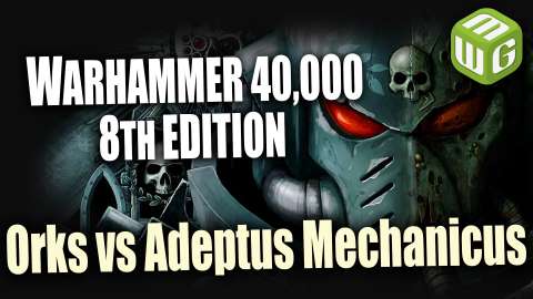 Orks vs Adeptus Mechanicus Warhammer 40k Battle Report Ep 104