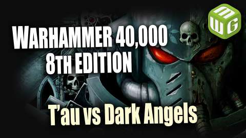T’au vs Dark Angels Warhammer 40k Battle Report Ep 108