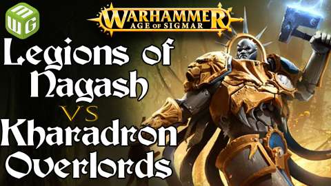 Legions of Nagash vs Kharadron Overlords Age of Sigmar Battle Report - War of the Realms Ep 228