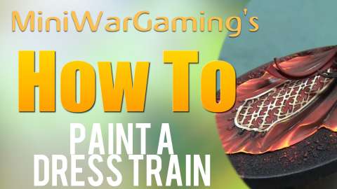 How To: Paint a Dress Train