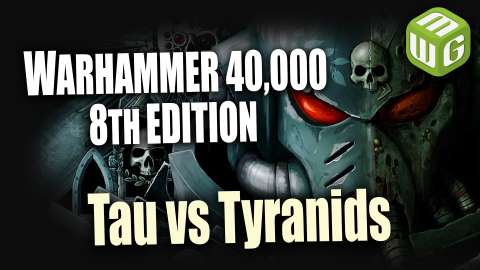 Tau vs Tyranids Warhammer 40k 8th Edition Battle Report Ep 110