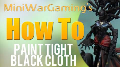 How To: Paint Tight Black Cloth