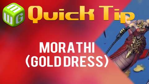 Quick Tip: Morathi (gold dress)