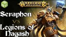 Seraphon vs Legions of Nagash Age of Sigmar Battle Report - War of the Realms Ep 236