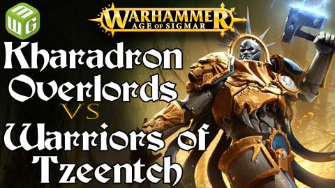Kharadron Overlords vs Warriors of Tzeentch Age of Sigmar Battle Report - War of the Realms Ep 234