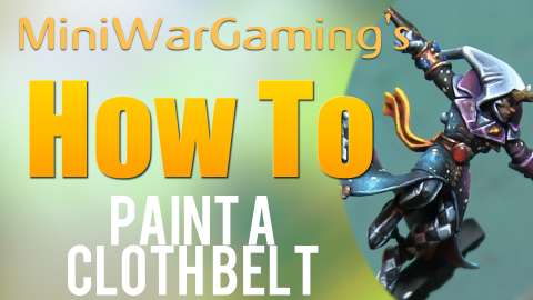 How To: Paint a Cloth Belt