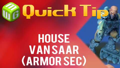 Quick Tip: House Van Saar (armor sec)