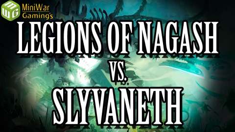 Legions of Nagash vs Sylvaneth Age of Sigmar Battle Report (Realm of Death)