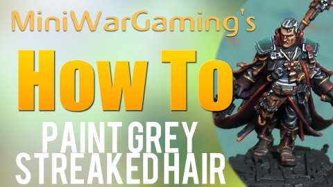 How To: Paint Grey Streaked Hair