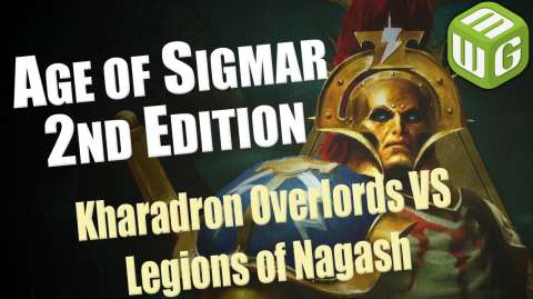 Kharadron Overlords vs Legions of Nagash Age of Sigmar Battle Report (Realm of Heavens)