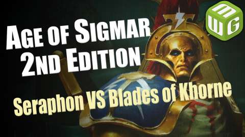 Seraphon vs Blades of Khorne Age of Sigmar Battle Report (Realm of Chaos)