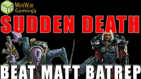 Part 2 - Sudden Death (50 PL vs 25 PL) - Genestealer Cult vs Adepta Sororitas Beat Matt Batrep S05E14