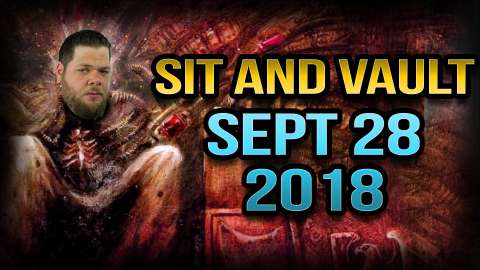 Sit and Vault with Steve- Sept 28, 2018