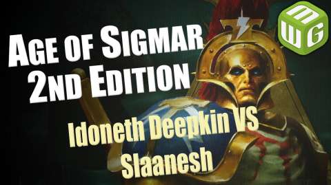 Idoneth Deepkin vs Slaanesh Age of Sigmar Battle Report - War of the Realms Ep 21