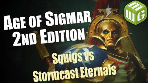Squigs Test 3.0 vs Stormcast Eternals Age of Sigmar Battle Report - Beat Matt Batrep S05E33