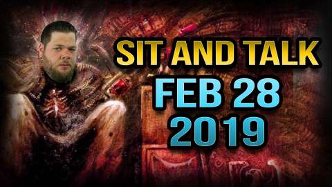Sit and Talk Live with Steve - Feb 28 2019