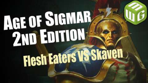 NEW Flesh Eaters and Skaven 2 vs 2 Age of Sigmar Battle Report - War of the Realms Ep 57