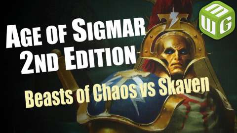 Beasts of Chaos vs Skaven Age of Sigmar Battle Report War of the Realms Ep 64